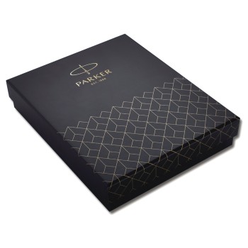 Набор Parker 2020: ручка перьевая Parker IM Core F321, Black CT (Перо M) + чехол для ручки